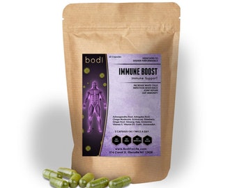 Immune Boost Capsule 100% Pure Natural Hand Crafted