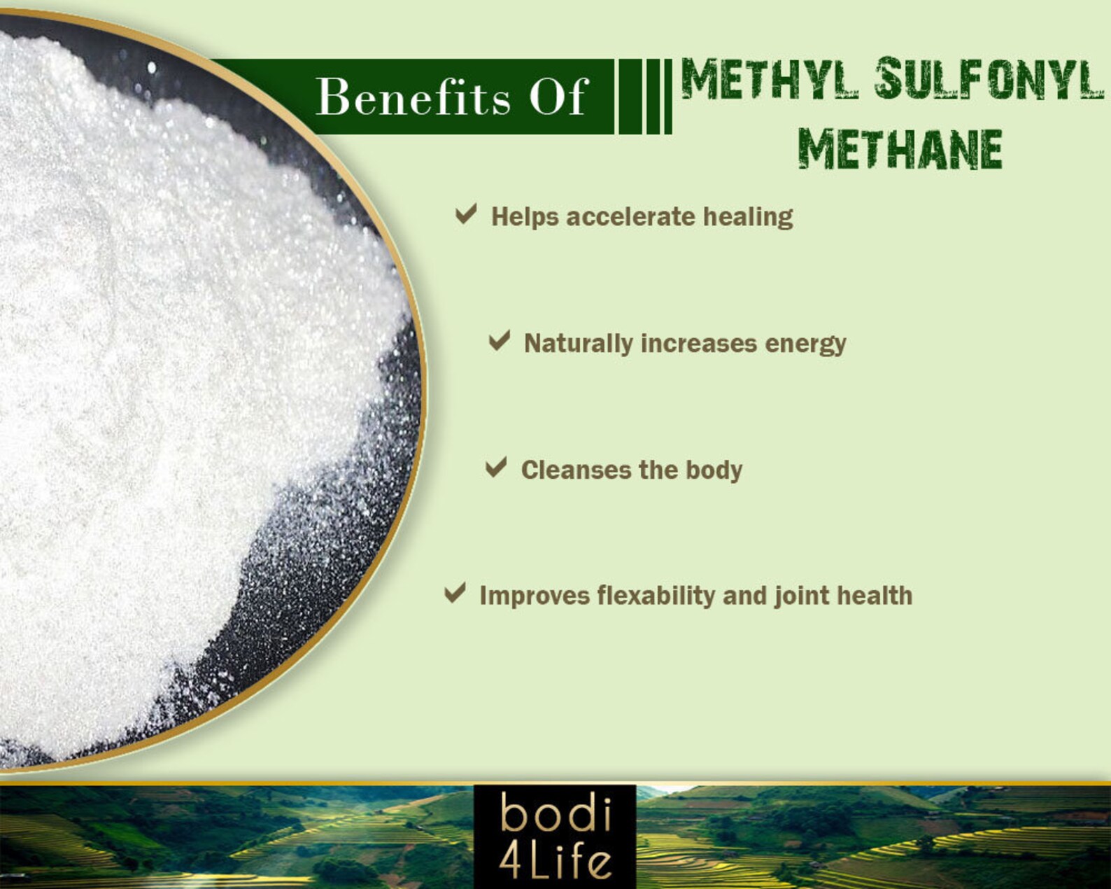 MSM Powder 100% Pure Natural Chemical Free 4 8 16 32 oz | Etsy