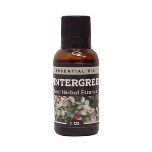 Wintergreen Essential Oil | 1floz to 4floz | 100% Pure Natural Hand Crafted