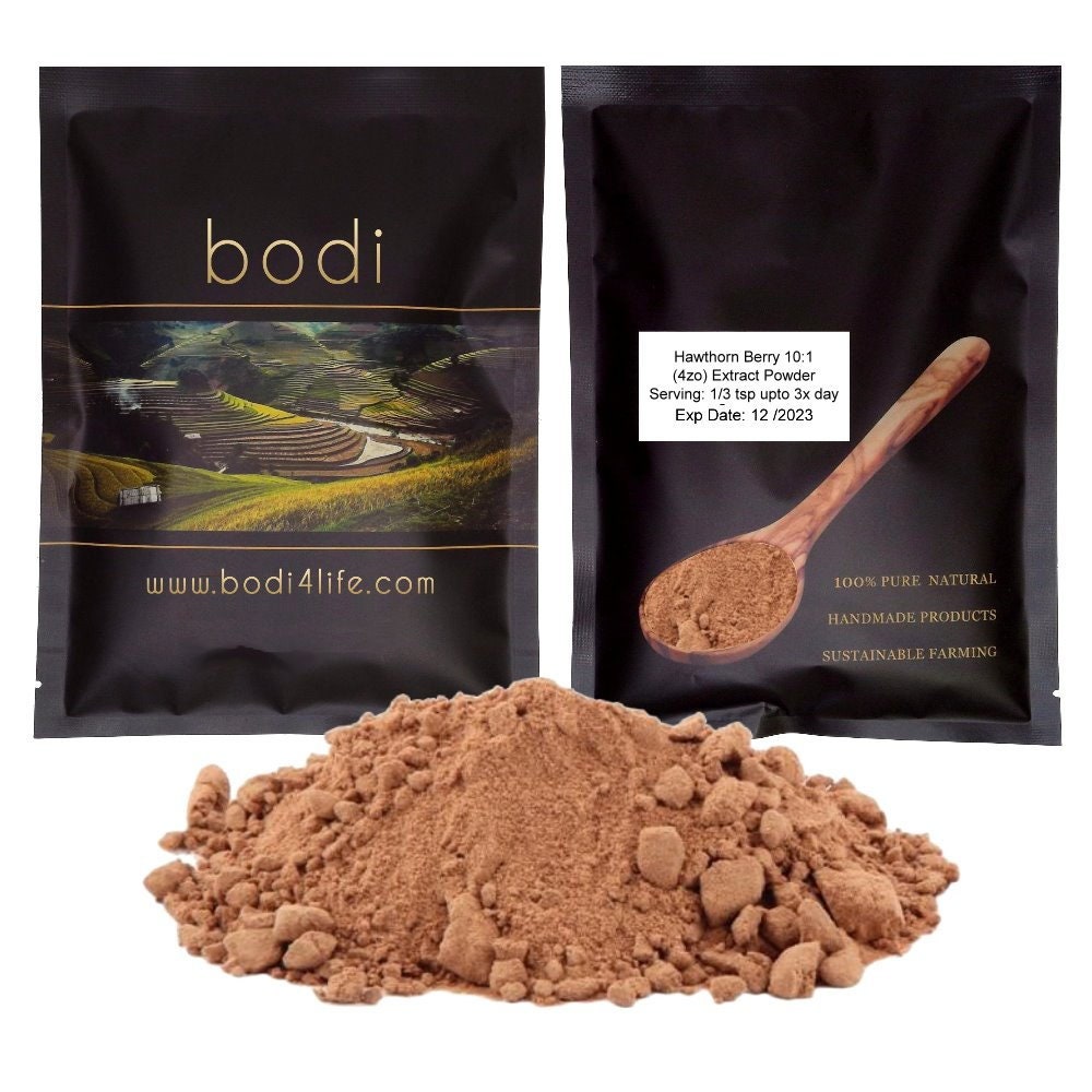 Hawthorn Berry Powder 101 Extract 100 Pure Natural Etsy