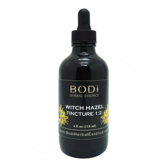 Witch Hazel Tincture 12 Extract 100 Pure Natural Chemical Etsy