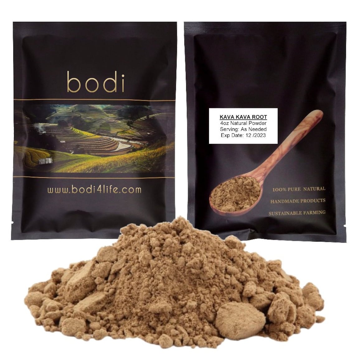Kava Kava Root Powder 101 Extract 100 Pure Natural Etsy