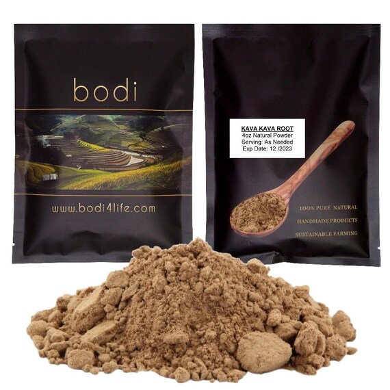 Kava Kava Root Powder 101 Extract 100 Pure Natural Etsy