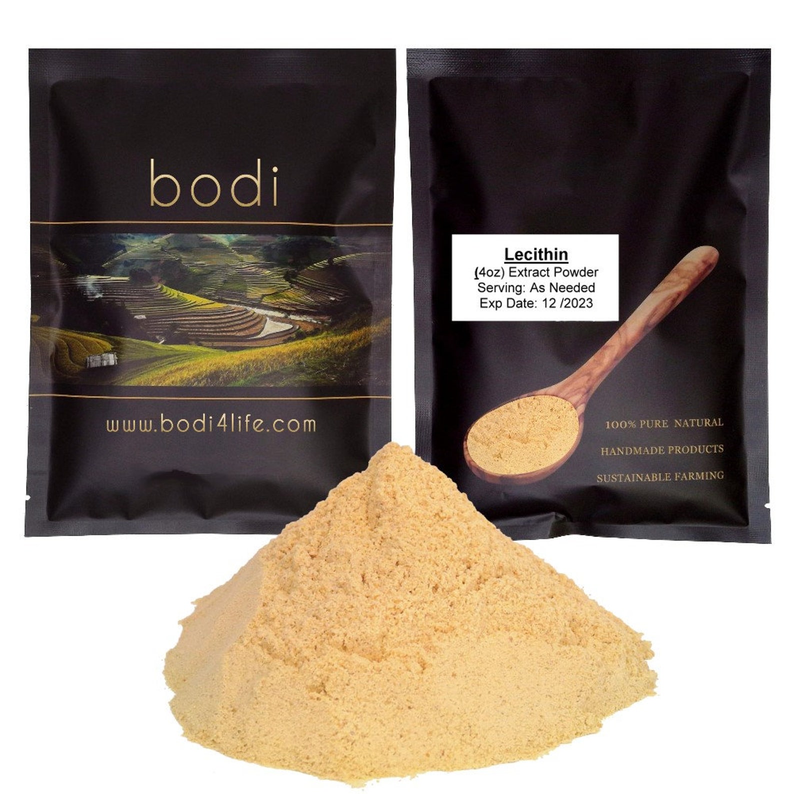 Lecithin Powder 100 Pure Natural Chemical Free NONGMO 4oz Etsy