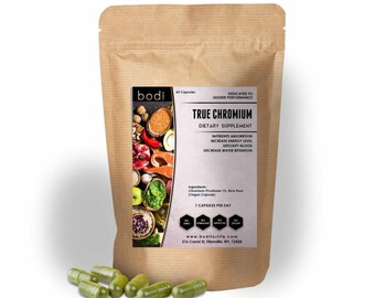 True Chromium Capsule 100% Pure Natural Hand Crafted
