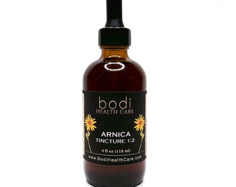 Arnica Tincture 1:2 Extract | 2floz to 16floz | 100% Pure Natural Hand Crafted
