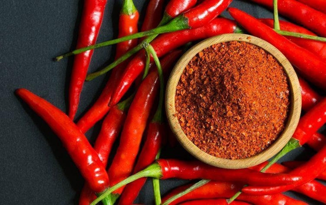 Chilli Pepper Powder 100 Pure Natural Chemical Free 4oz Etsy
