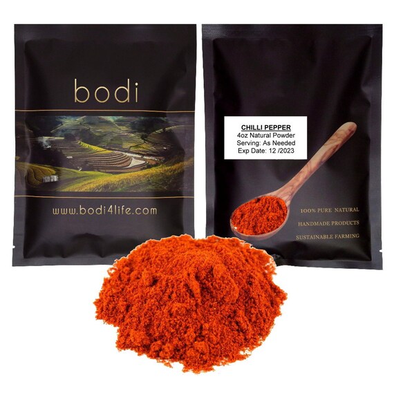 Chilli Pepper Powder 100 Pure Natural Chemical Free 4oz Etsy