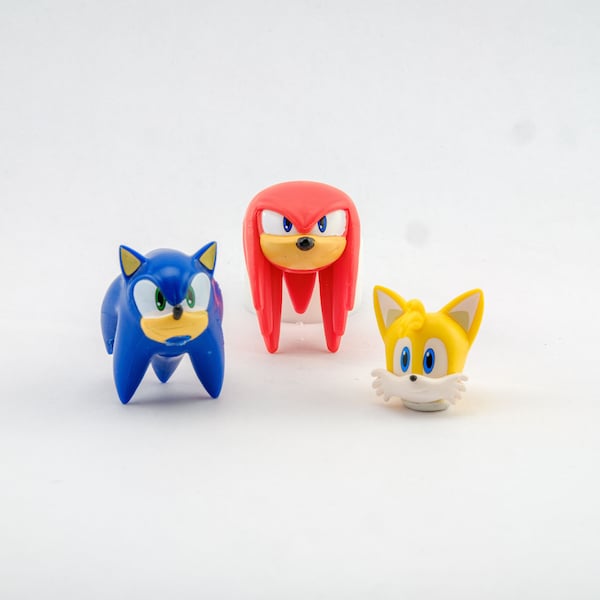 Complete Sonic the Hedgehog drawer knob set