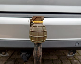 Frag Grenade Trailer Tow hook ball / hitch cover