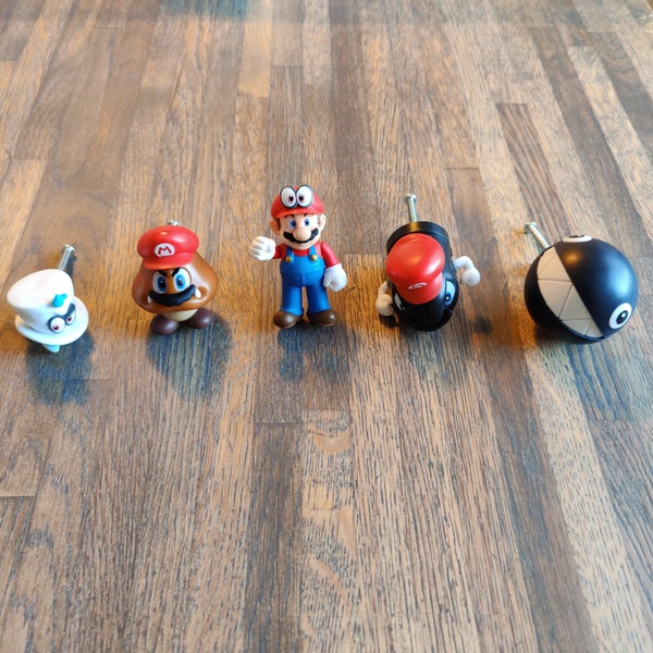 Komplettes Super Mario Odyssey Schubladenknopf-Set