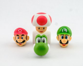 Complete Super Mario drawer knob set