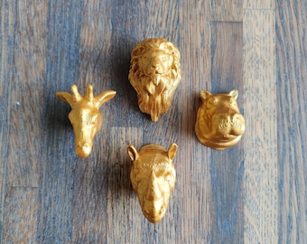 Safari Animals Drawer Knob set or singles