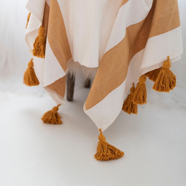 Mustard Blanket Etsy