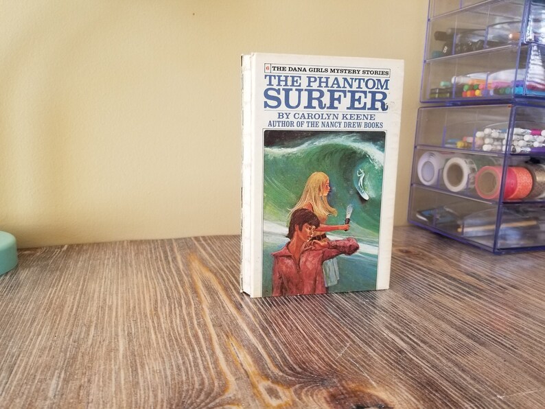 The Phantom Surfer Recycled Book Cover Sketchbook Kettle Etsy