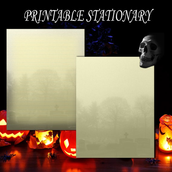 This is a picture of Halloween Stationery Printable with regard to word This is a photo of Halloween Stationery Printable with regard to word