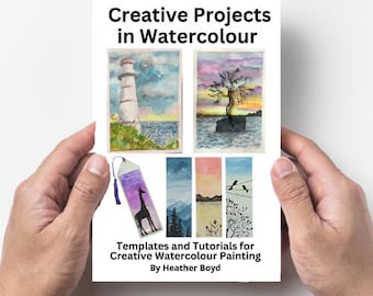 Creative Projects in Watercolour Templates & Tutorials