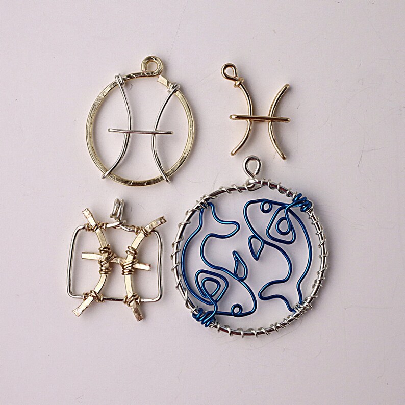 Printable Zodiac Jewelry Templates // Youtube Tutorial PDF - Etsy