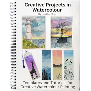 Creative Projects in Watercolour Templates & Tutorials