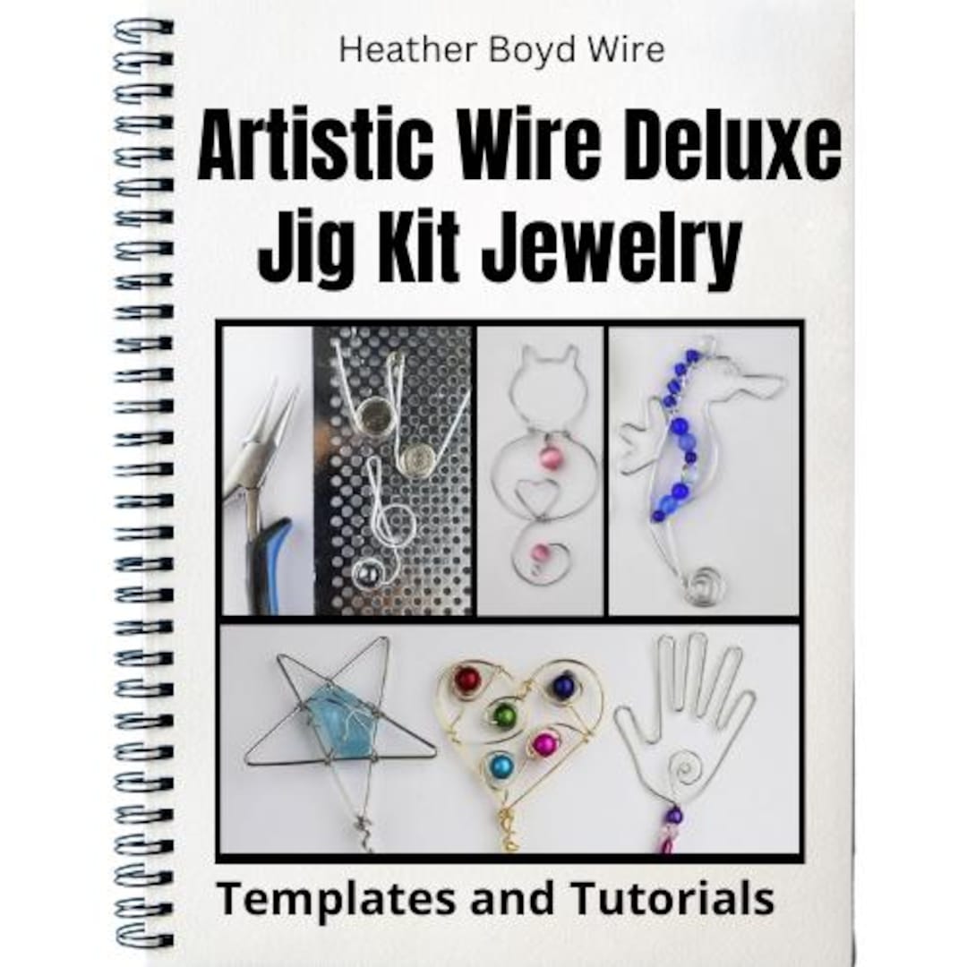 Kit De Plantilla Para Alambrería Artística Artistic Wire® - Con Base Y Clavijas, Ideal Para Principiantes
