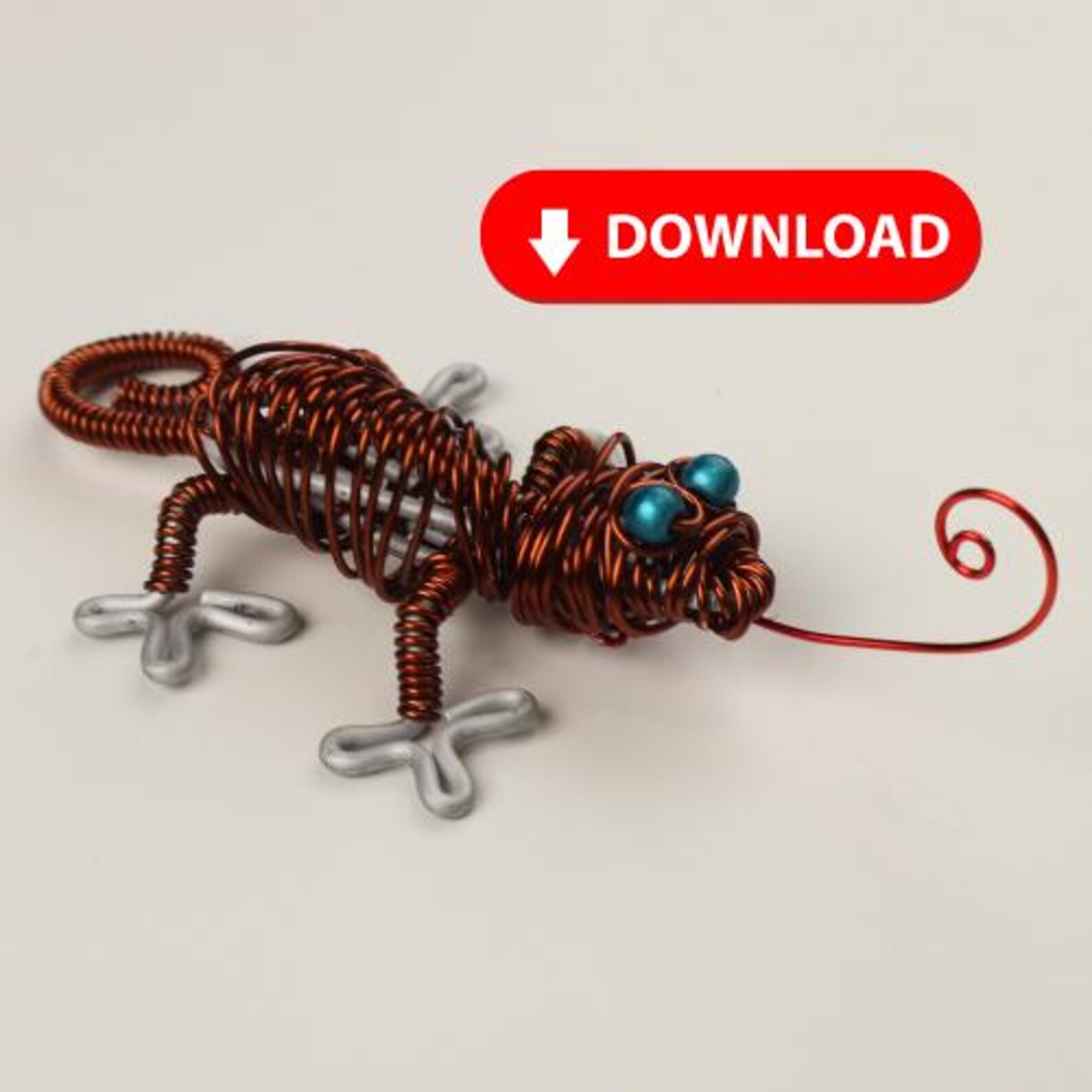 Gecko Temolate Printable Gecko Template Wire Art Pattern - Etsy Australia