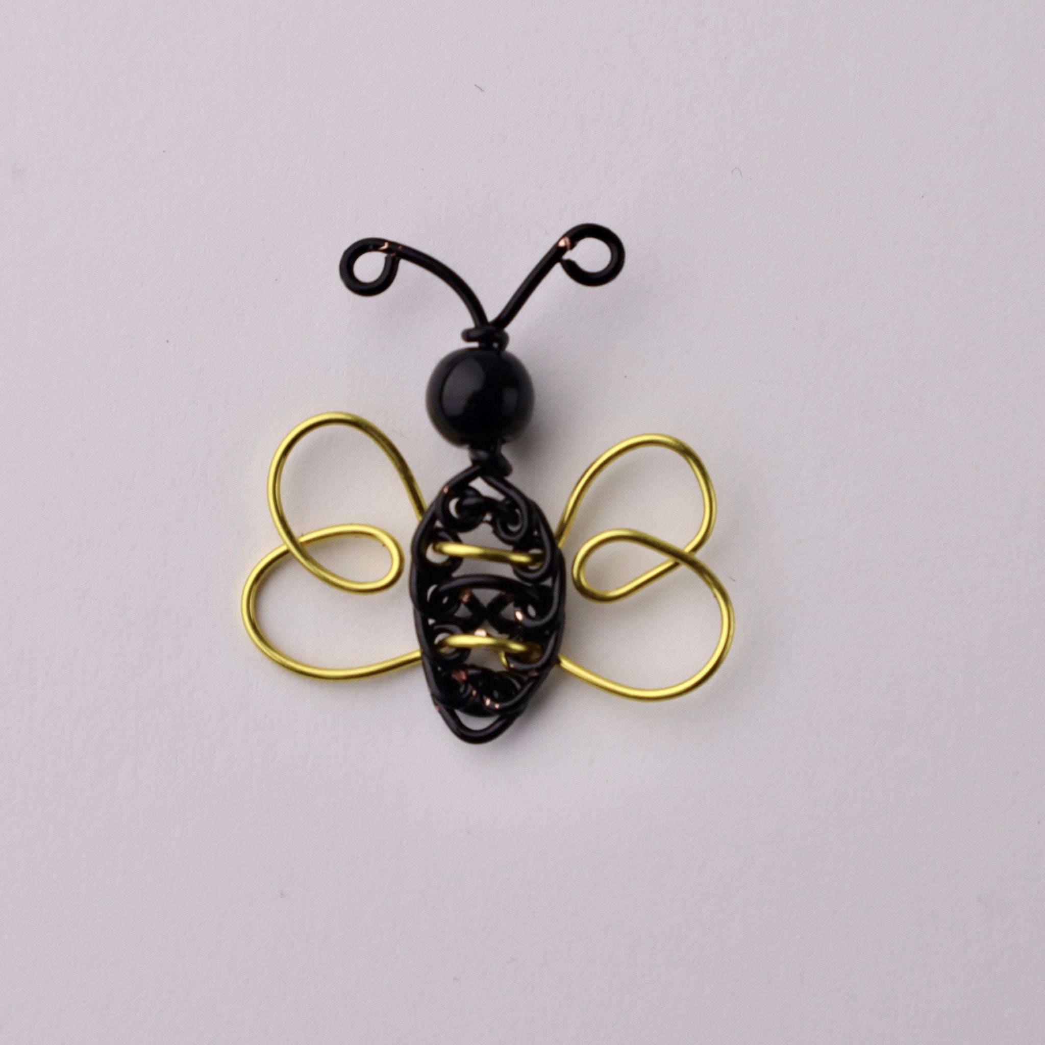Printable Wire Bee Jewelry Template // Youtube Tutorial PDF