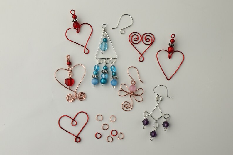 Printable Wire Jig Templates Dragonfly Heart Chandelier Etsy