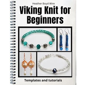 Libro electrónico para principiantes sobre tejido vikingo: plantillas y tutorial (descarga digital en PDF).
