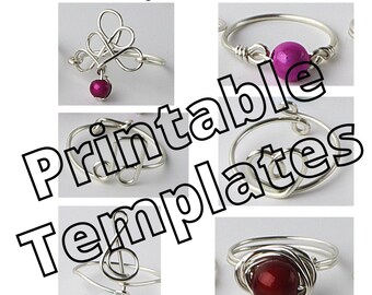 Printable Templates for Rings to Make and Sell