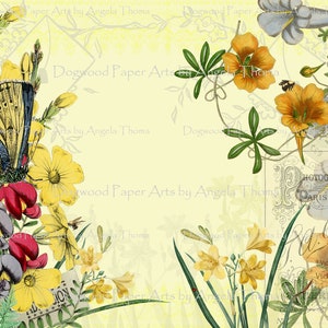 Canções do Spring Kit One, Digital Journal, Junk Journal, Spring Journal
