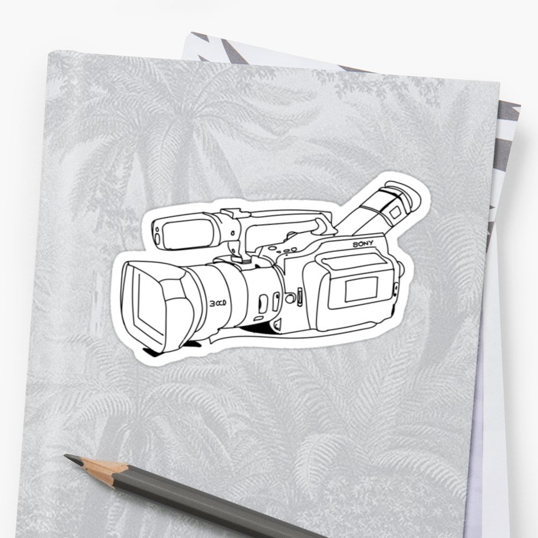 Sony Sticker Camera Sony Vx1000 Vx2000 Video Camera Sticker - Etsy