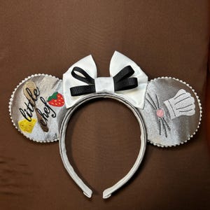 ratatouille inspired ears / little chef ears / remy ratatouille ears headband