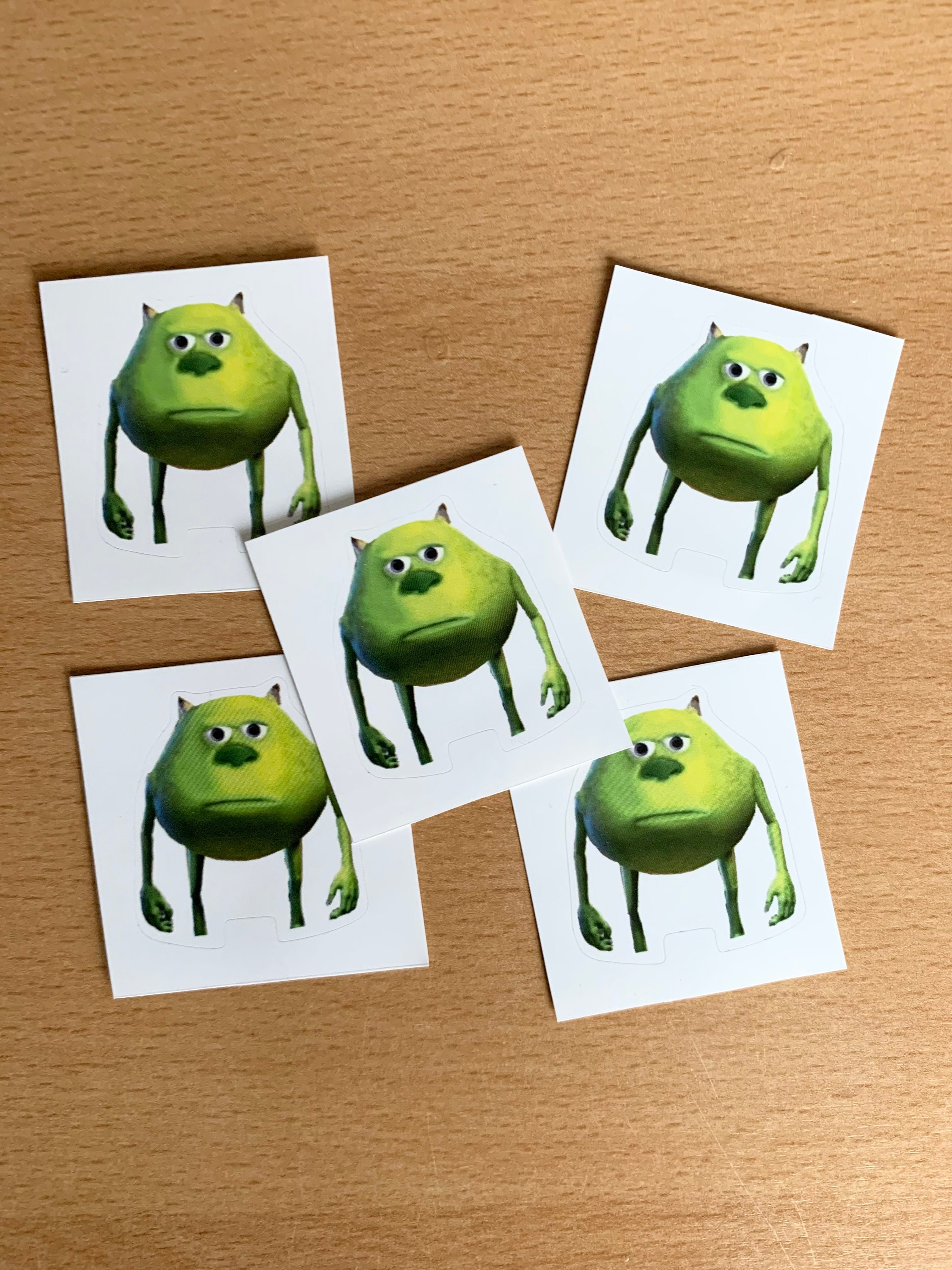 Mike Wazowski Meme Sticker - Etsy