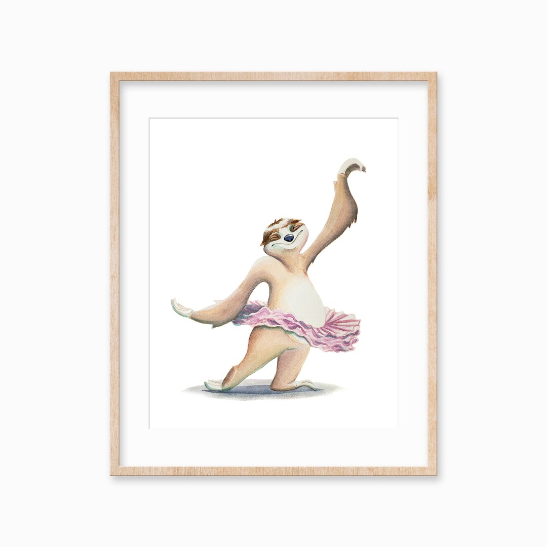 Sloth Ballerina - Etsy