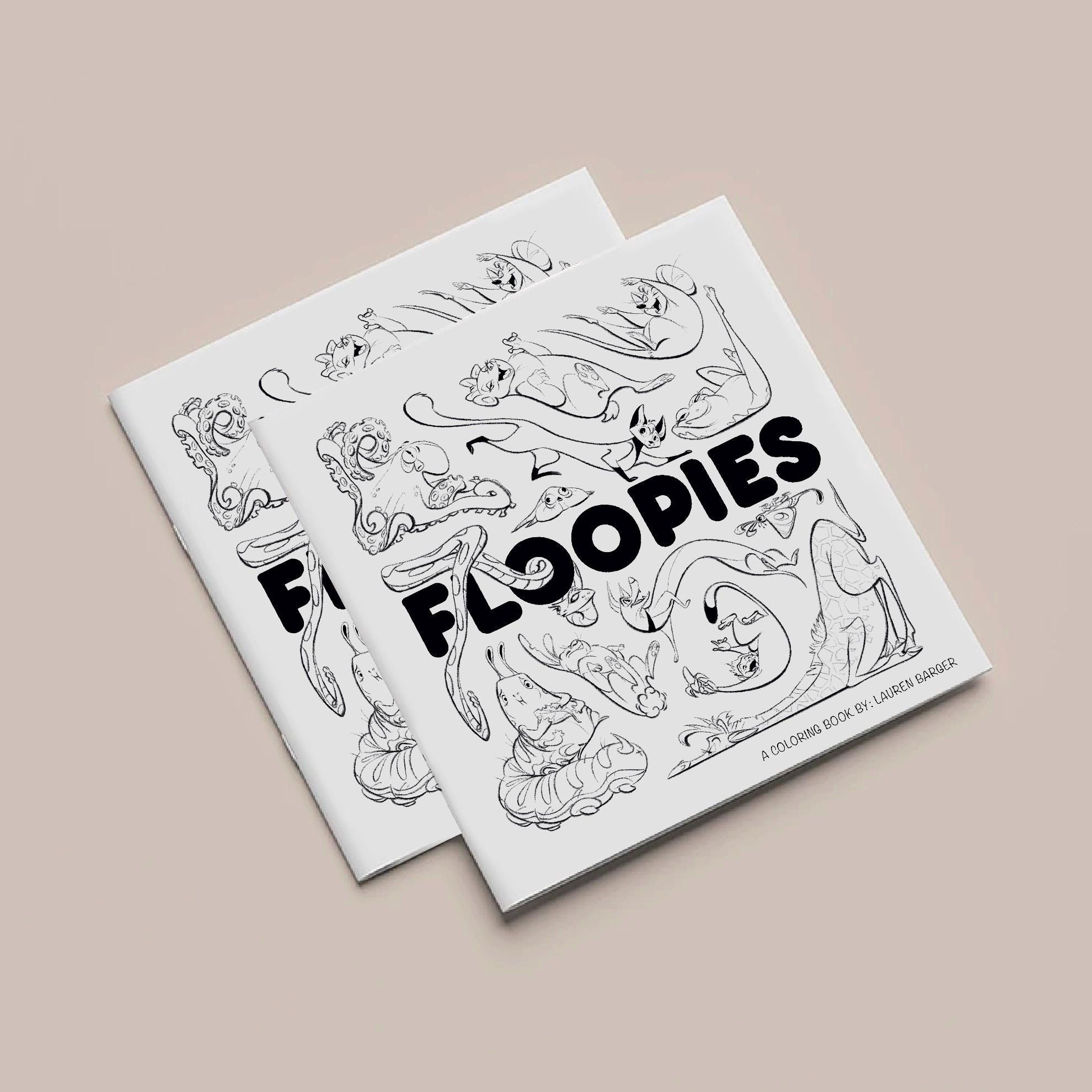 Floopies Coloring Book – Fun and Funny Animal and Mythical Characters for All Ages