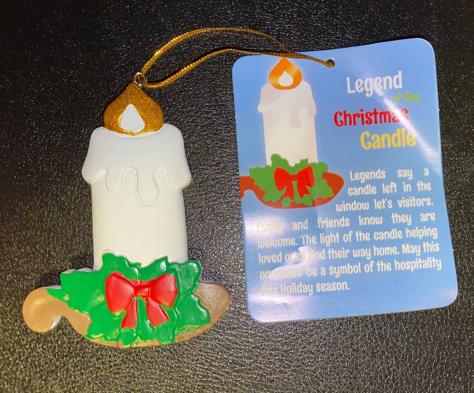 Legend of the Christmas Candle. Christmas Presents Holiday Etsy UK