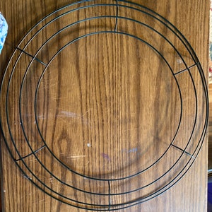 5- Metal round Wreath Forms 14.25” Wreath supplies, craft supplies, kids craft, centerpieces
