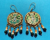 Antique earrings silver