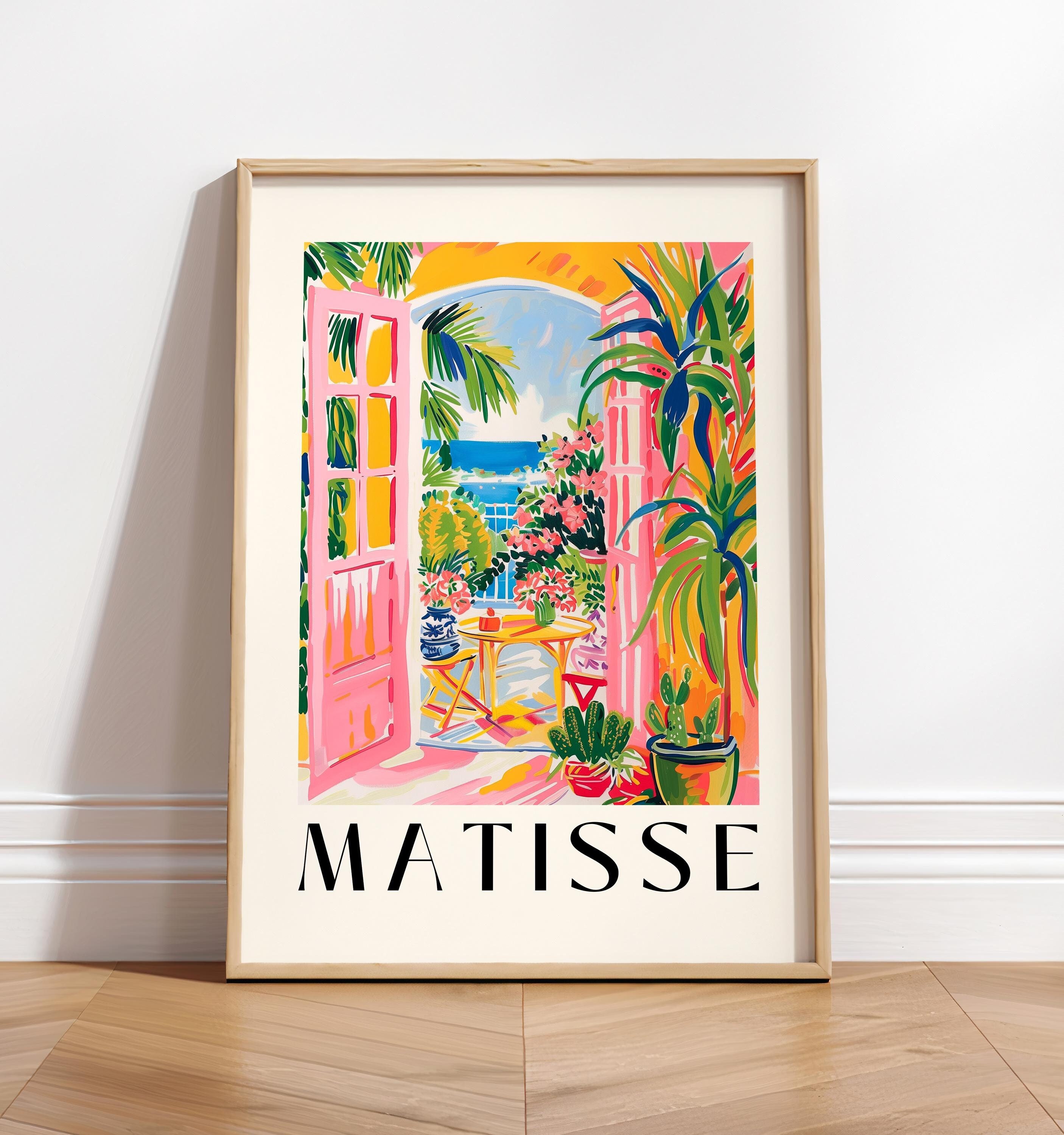 Henri Matisse Print: Tropical Balcony, Modern Gallery Wall Art - Etsy