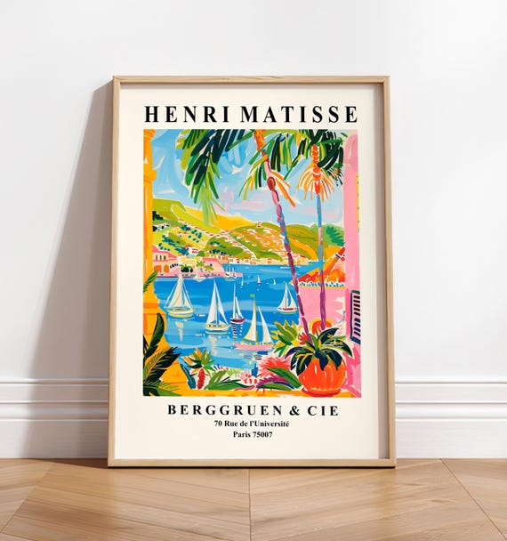 Matisse リーフデザイン 大判絵画　70×70cm Matisse リーフデザイン 大判絵画 70×70cm 【公式通販】