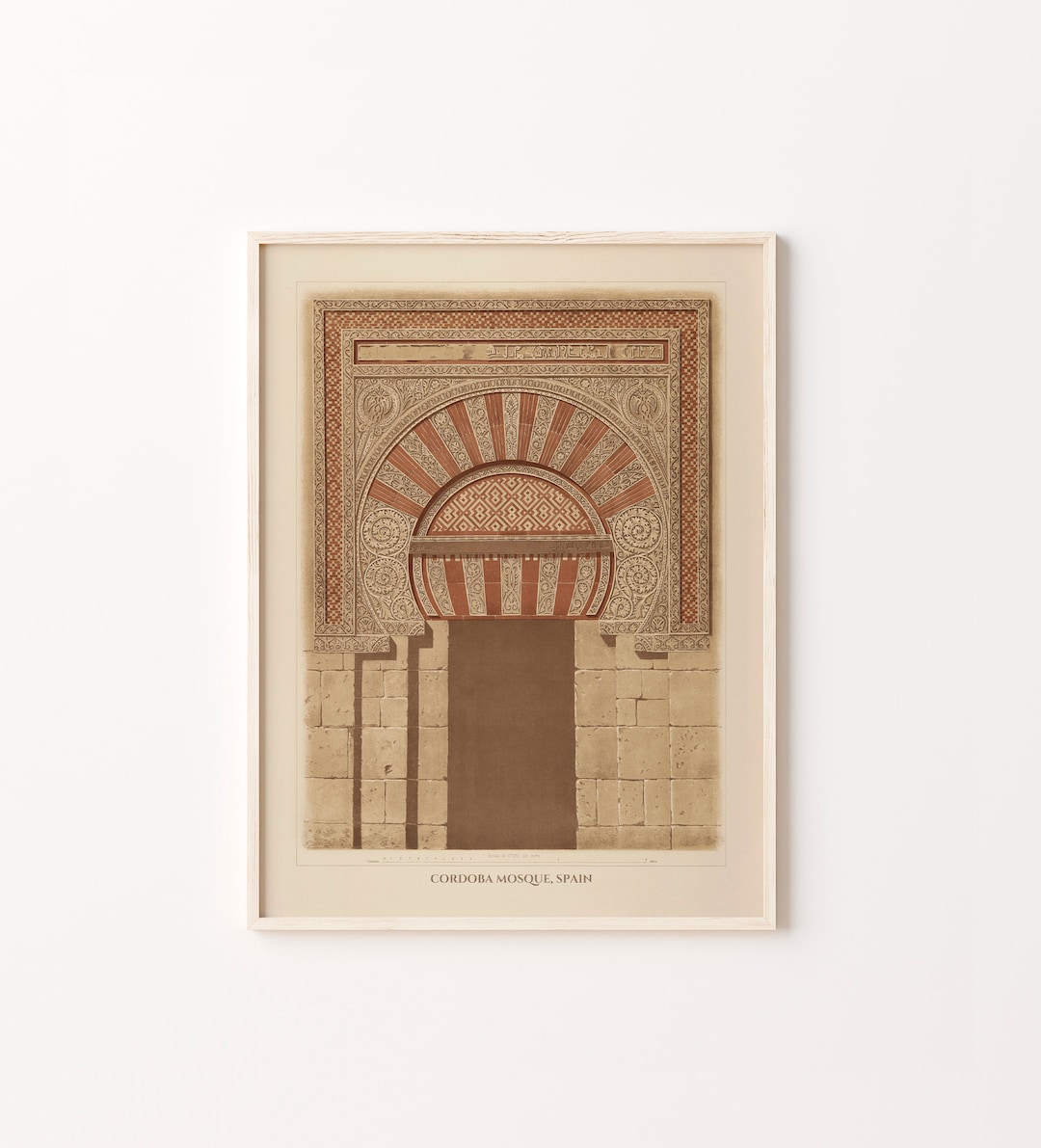 Stunning Islamic Style Art Mosque Art Islam Art Islamic Art Print