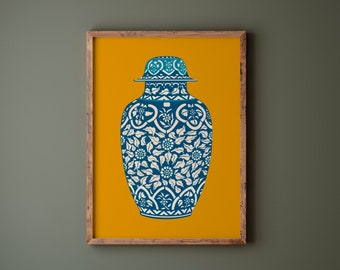 Boho Print | Ecelectic Art Print | Colourful Print | Retro Print | Wall Decor Art Print | Home Decor, Kitchen, Dining Room
