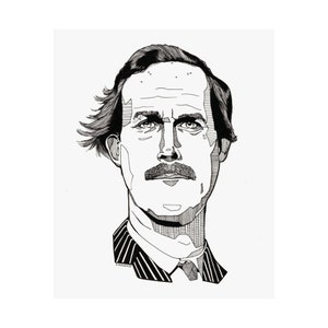 Basil Fawlty, Fawlty Towers, John Cleese, Illustration, Print - Etsy