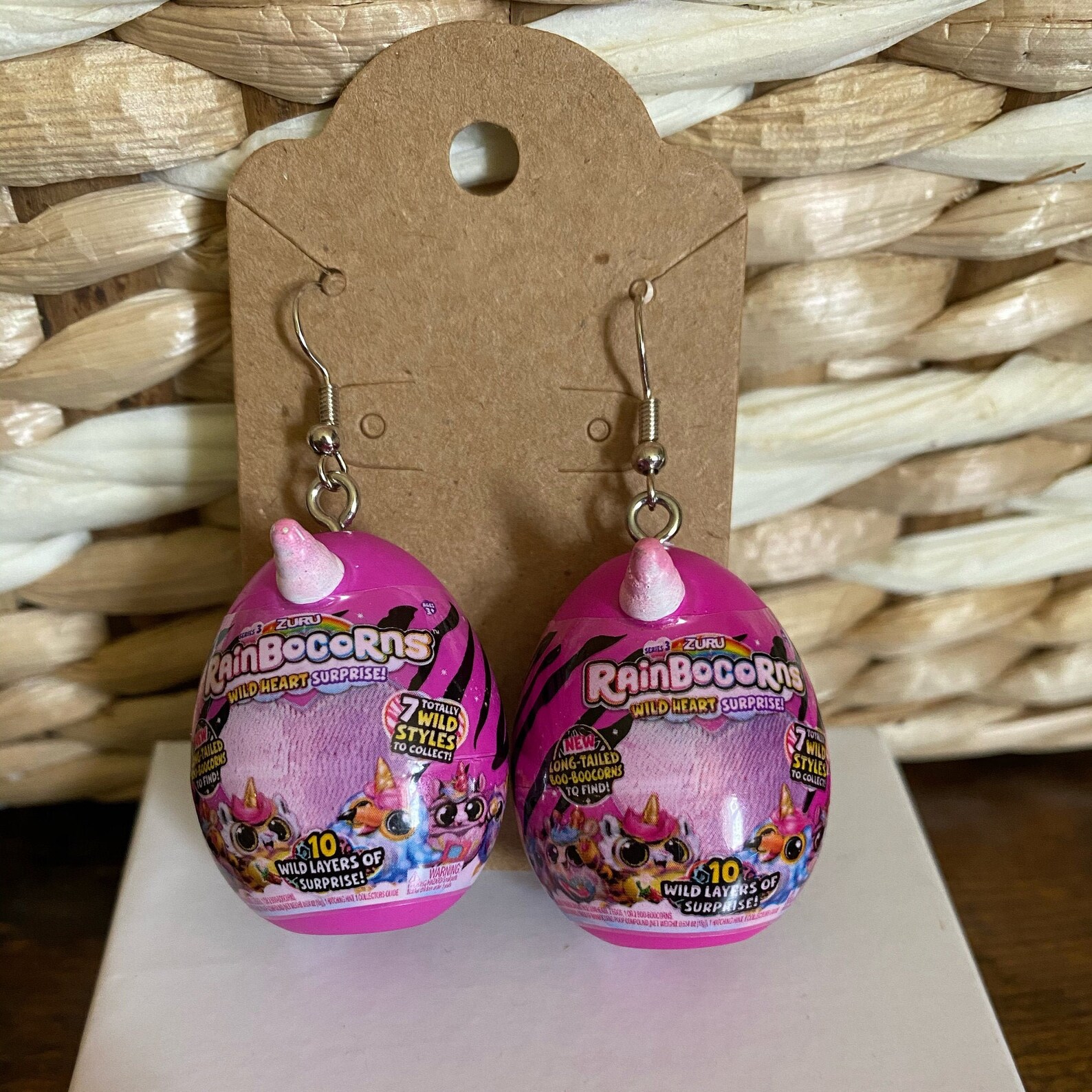 Toy Mini Brands Earrings Funky Fun Earrings Etsy