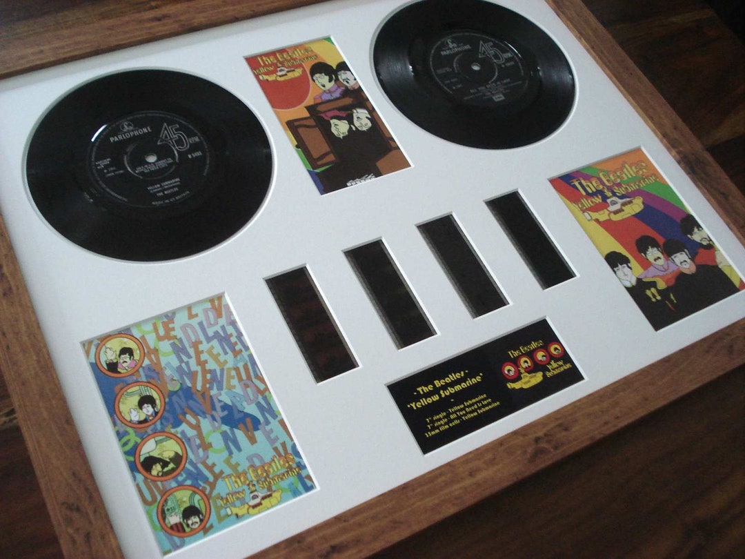 Photo Montage John Lennon Che Guevara The Beatles Yellow Submarine Vinyl 35mm Film Cell Framed - Etsy Israel