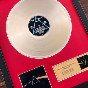 Pink Floyd The Dark Side of the Moon disco d'oro LP