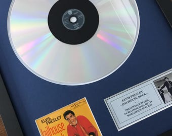 Elvis Presley Jailhouse Rock CD Replik Präsentationsscheibe