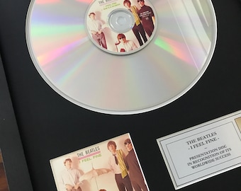 The Beatles I Feel Fine CD Replika Präsentationsscheibe