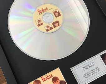 Die Beatles Love Me Do CD Replik Präsentationsscheibe