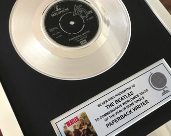 The Beatles - Paperback Writer - 7 "Silberscheibe 45 LP Single